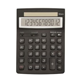 Számológép, asztali, 12 számjegy, MAUL "Eco 950", fekete   Számológép, asztali, 12 számjegy, MAUL "Eco 950", fekete