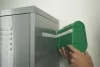 Tépőzár, öntapadó, 20 mm x 1 m, TESA "On&Off", fekete