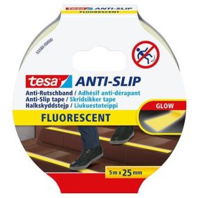 Csúszásgátló szalag, 25 mm x 5 m, TESA "Anti-Slip", fluoreszkáló   Csúszásgátló szalag, 25 mm x 5 m, TESA "Anti-Slip", fluoreszkáló