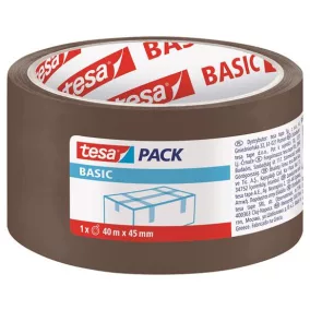   Csomagolószalag, 45 mm x 40 m, TESA "tesapack® Basic", barna