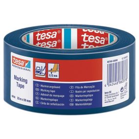 Jelölőszalag, 50 mm x 33 m, TESA "Professional", kék   Jelölőszalag, 50 mm x 33 m, TESA "Professional", kék