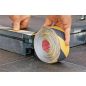   Csúszásgátló szalag, 50 mm x 15 m, TESA "Anti-Slip", fekete-sárga