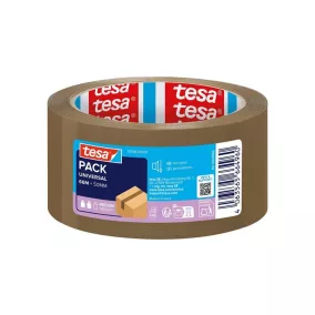   Csomagolószalag, 50 mm x 66 m, TESA "Pack Universal", barna