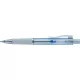 Golyóstoll, 1 mm, XB, nyomógombos, égkék testszín, FABER-CASTELL "Poly Ball View Aurora", kék