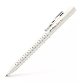  Golyóstoll, 1 mm, XB, nyomógombos, fehér tolltest, FABER-CASTELLG "Grip 2010 Harmony", kék