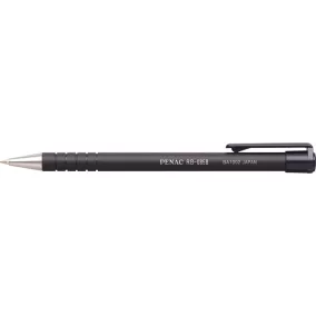   Golyóstoll, 0,7 mm, nyomógombos, PENAC "RB-085B", fekete