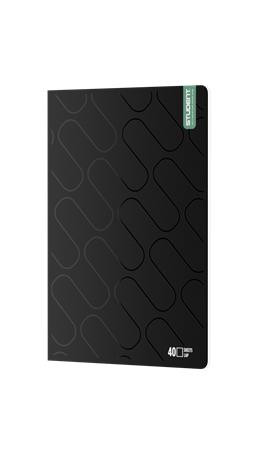 Füzet, tűzött, A4, sima, 40 lap, ICO "Student Premium", vegyes színek