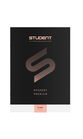 Füzet, tűzött, A4, sima, 32 lap, ICO "Student Premium", "80-32", fekete