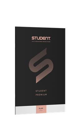 Füzet, tűzött, A4, sima, 32 lap, ICO "Student Premium", "80-32", fekete