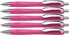 Golyóstoll, 0,7 mm, nyomógombos, SCHNEIDER "Slider Rave XB", magenta
