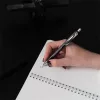 Golyóstoll, 0,7 mm, nyomógombos, SCHNEIDER "Slider Rave XB", fekete, kék