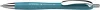 Golyóstoll, 0,7 mm, nyomógombos, SCHNEIDER "Slider Rave XB", türkiz