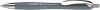 Golyóstoll, 0,7 mm, nyomógombos, SCHNEIDER "Slider Rave XB", szürke