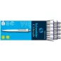   Golyóstoll, 0,5 mm, nyomógombos, SCHNEIDER "K3 Biosafe", kék