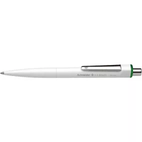   Golyóstoll, 0,5 mm, nyomógombos, SCHNEIDER "K3 Biosafe", zöld