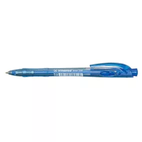   Golyóstoll, 0,38 mm, nyomógombos, STABILO "Liner 308", kék