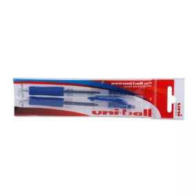   Golyóstoll, 0,3 mm, nyomógombos, UNI "SN-100 Laknock", kék
