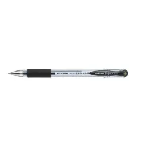   Zseléstoll, 0,25 mm, kupakos, UNI "UM-151 Signo DX", fekete