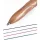 Golyóstoll, 0,37 mm, nyomógombos, négyszínű, ZEBRA "Smooth", rose gold