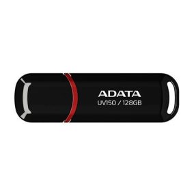 Pendrive, 128GB, USB 3.2 Gen1, ADATA "UV150", fekete   Pendrive, 128GB, USB 3.2 Gen1, ADATA "UV150", fekete