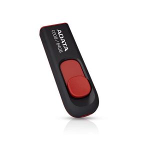 Pendrive, 64GB, USB 2.0, ADATA "C008", fekete Pendrive, 64GB, USB 2.0, ADATA "C008", fekete