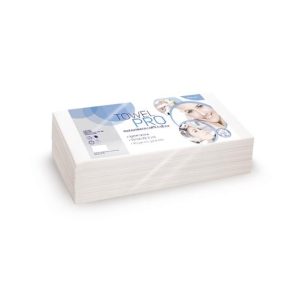   Törlőkendő, V hajtogatott, 1 rétegű, 60 lap, LUCART "Airtech Towel Pro", fehér