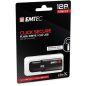 Pendrive, 128GB, USB 3.2, titkosított, EMTEC "B120 Click Secure"