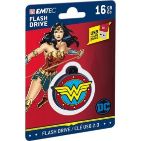 Pendrive, 16GB, USB 2.0, EMTEC "DC Wonder Woman" Pendrive, 16GB, USB 2.0, EMTEC "DC Wonder Woman"