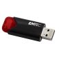   Pendrive, 256GB, USB 3.2, EMTEC "B110 Click Easy", fekete-piros