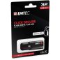 Pendrive, 32GB, USB 3.2, titkosított, EMTEC "B120 Click Secure"