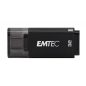 Pendrive, 32GB, USB-C 3.2, EMTEC "D400 Type-C", fekete