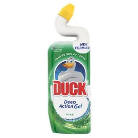 WC-tisztítógél, 750 ml, DUCK "Deep Action Gel", fenyő illat   WC-tisztítógél, 750 ml, DUCK "Deep Action Gel", fenyő illat