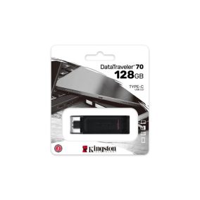 Pendrive, 128GB, USB-C, KINGSTON "DataTraveler 70" Pendrive, 128GB, USB-C, KINGSTON "DataTraveler 70"