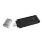 Pendrive, 128GB, USB-C, KINGSTON "DataTraveler 70"