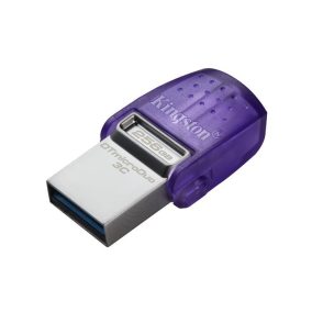 Pendrive, 256GB, USB 3.2, USB/USB-C, KINGSTON "DT MicroDuo 3C"   Pendrive, 256GB, USB 3.2, USB/USB-C, KINGSTON "DT MicroDuo 3C"