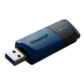 Pendrive, 64GB, USB 3.2, KINGSTON "Exodia M", fekete-kék   Pendrive, 64GB, USB 3.2, KINGSTON "Exodia M", fekete-kék
