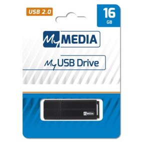 Pendrive, 16GB, USB 2.0, MYMEDIA (by VERBATIM) Pendrive, 16GB, USB 2.0, MYMEDIA (by VERBATIM)