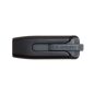 Pendrive, 128GB, USB 3.2, 80/25 MB/s, VERBATIM "V3", fekete-szürke