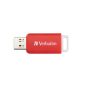 Pendrive, 16GB, USB 2.0, VERBATIM "Databar", piros
