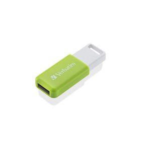 Pendrive, 32GB, USB 2.0, VERBATIM "Databar", zöld Pendrive, 32GB, USB 2.0, VERBATIM "Databar", zöld