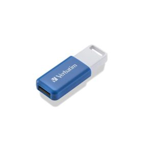 Pendrive, 64GB, USB 2.0, VERBATIM "Databar", kék Pendrive, 64GB, USB 2.0, VERBATIM "Databar", kék