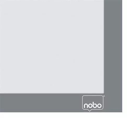 Posztertábla, fali, A4 méret, műanyag keret, 2 db, NOBO, ezüst