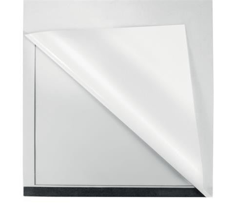 Posztertábla, fali, A4 méret, műanyag keret, 2 db, NOBO, ezüst