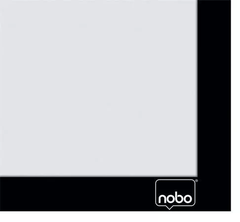 Posztertábla, fali, A4 méret, műanyag keret, 2 db, NOBO, fekete