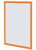 Posztertábla, fali, A3 méret, műanyag keret, 2 db, NOBO, narancs