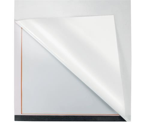 Posztertábla, fali, A3 méret, műanyag keret, 2 db, NOBO, narancs