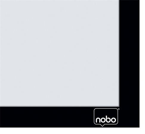 Posztertábla, fali, A3 méret, műanyag keret, 2 db, NOBO, fekete