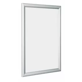   Posztertábla, fali, A1 méret (594x841 mm), alumínium keret, VICTORIA VISUAL "Snap"