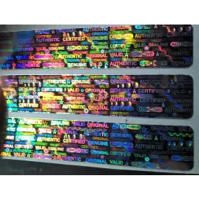 Hologram matrica GCVO 10x50 mm