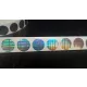 Hologram matrica Valid/Authentic 20 mm átmérőjű kör 5 000 db / tekercs